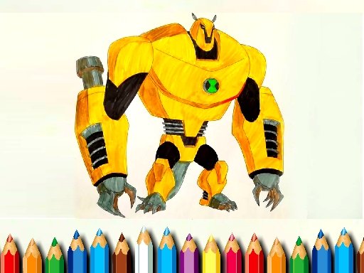 Play Ben10 Monsters Coloring Online