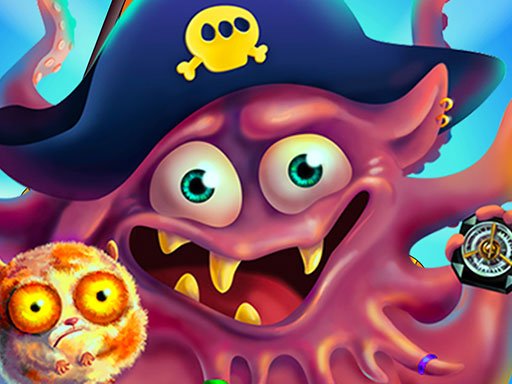 Pirate Octopus Memory Treasures Game Memory Game