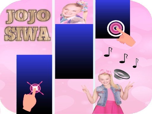 Play JoJo Siwa Piano Tile Online