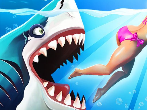 Play Hungry Shark World Online