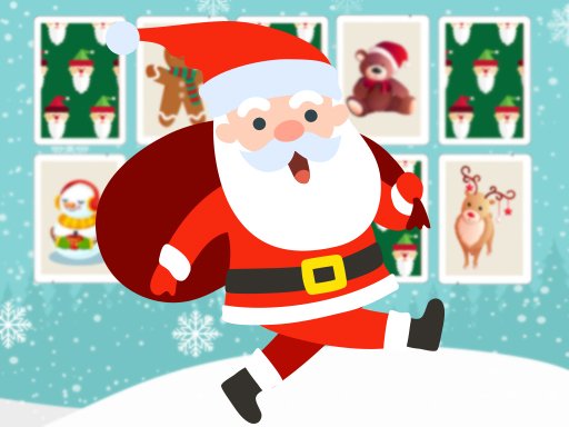 Play Christmas Memory Cards Online