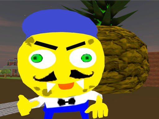 Play Neighbor Sponge. Scary Secret 3D Online