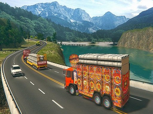 Play Indian Cargo Truck Gwadar Port Game Online