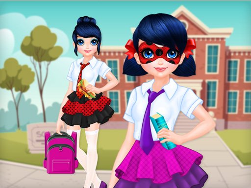 Play Dotted Girl Back To School Online