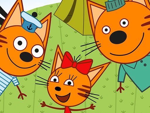 Play Picnic With Cat Family Online