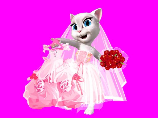 Play Talking Tom Angela City Wedding Boutique	 Online