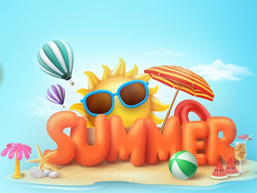 Play Happy Summer Jigsaw Puzzle Online