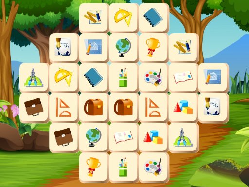 Play School Mahjong Deluxe Online