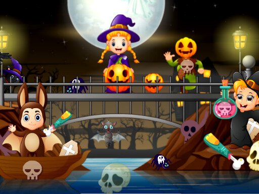 Play Halloween Hidden Objects Online