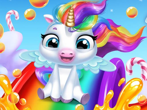 Play Glitter Unicorn Dress Up Girls Online