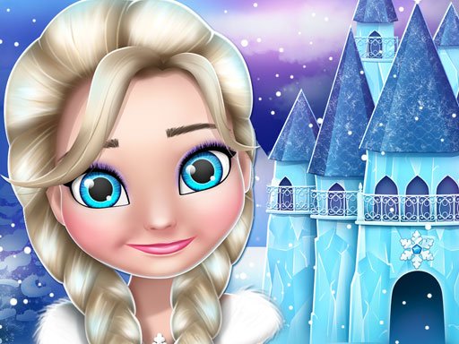 Play Ice Princess Doll House Design and Decoration Game Online