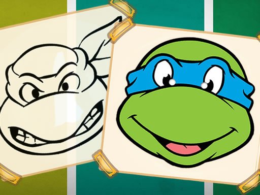 Play Ninja Turtles Coloring Book Online