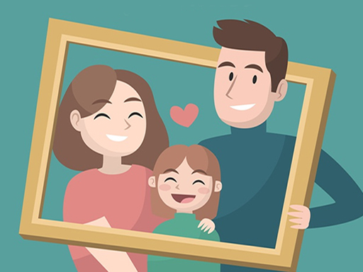Play Happy Family Puzzle Online