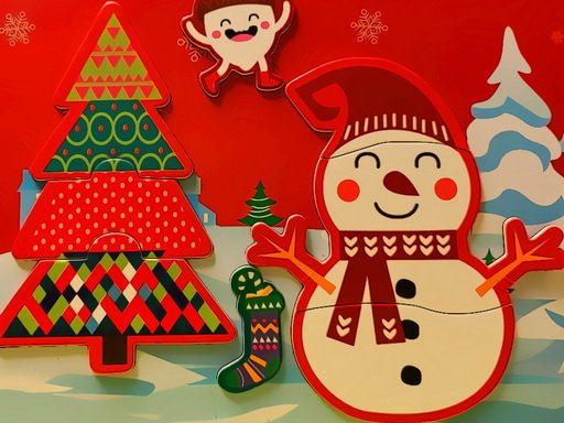 Play New Year Winter Fun Puzzle Online