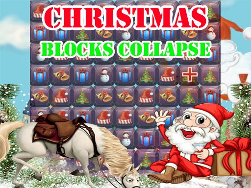 Play Christmas Blocks Collapse Online