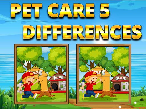Play Pet Care 5 Differences Online