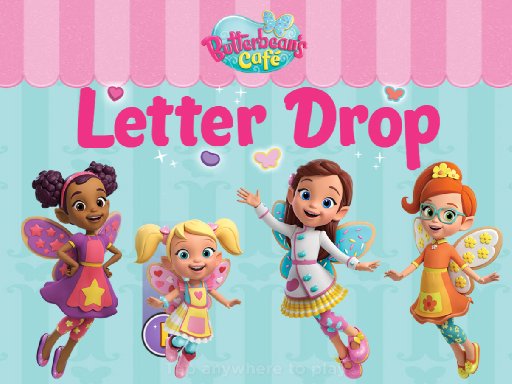 Play Butterbean Cafe: Letter Drop Online