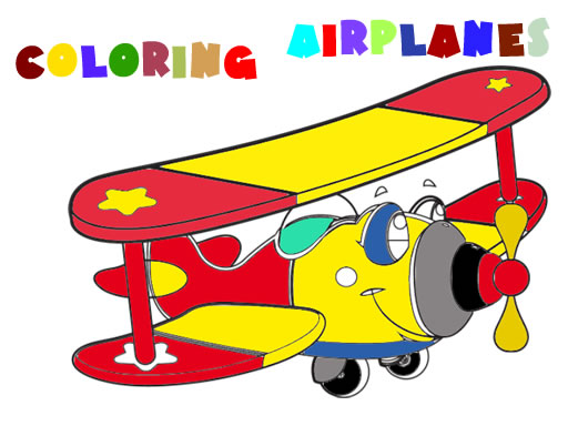 Play Coloring Book- Airplane V 2.0 Online