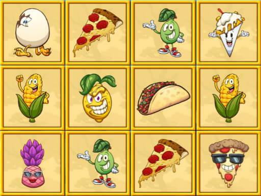 Play Foody Memory Online