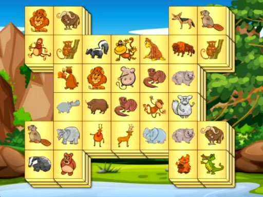 Play Zoo Mahjongg Deluxe Online