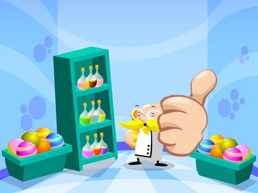 Play Crazy Professor Bubble Online