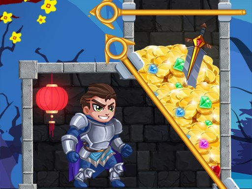 Play Rescue Hero : Pull the Pin Game Online