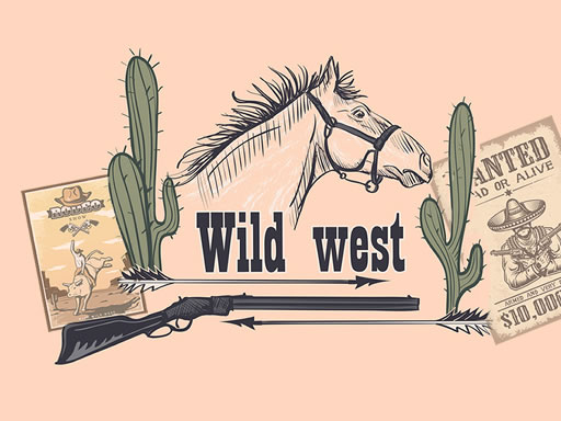 Play Wild Wild West Memory Online