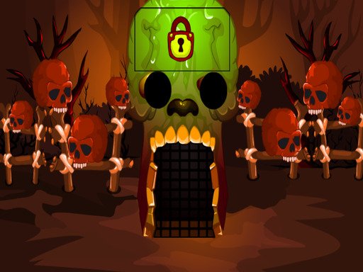 Play Brown Skull Forest Escape Online