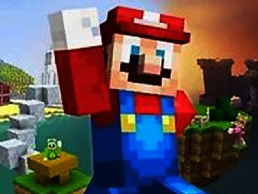 Play Minecraft Mario Jigsaw Puzzle Online