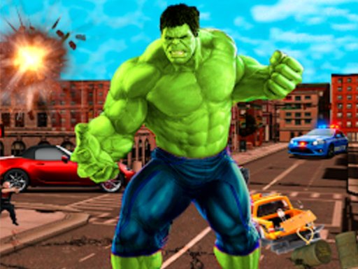 Play Incredible City Monster Hunk Hero Survival Online