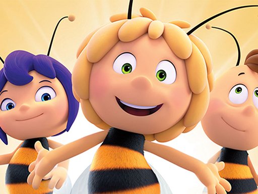 Play Maja the Bee Puzzle Online