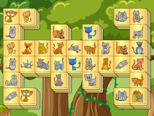 Play Cats Mahjong Online