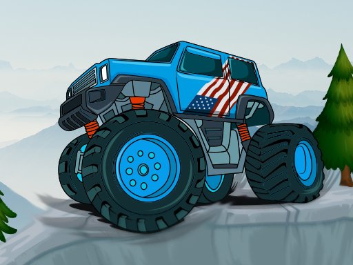 Play Monster Truck Mountain Climb Online