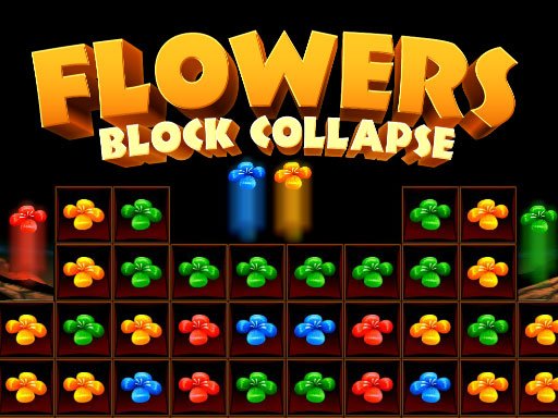 Play Flowers Blocks Collapse Online