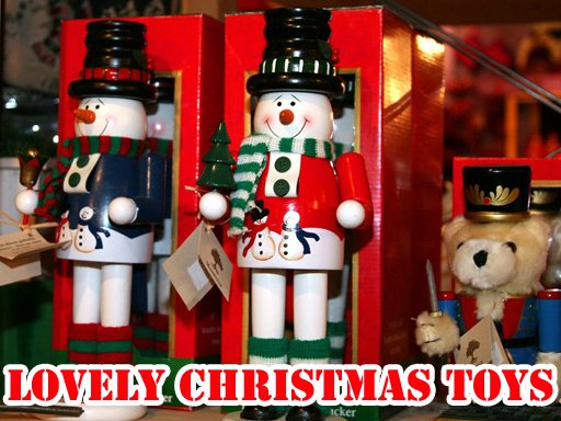 Play Lovely Christmas Toys Puzzle Online