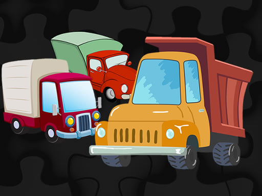 Play Cartoon Truck Jigsaw Online
