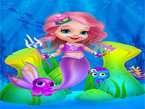 Play Cute Mermaid Girl Dress Up Online