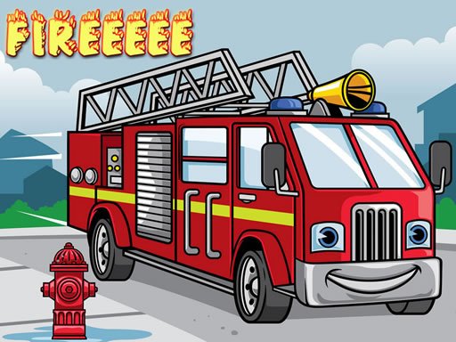 Play Fire Truck Jigsaw Online