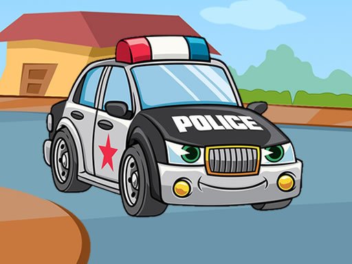 Play Police Cars Jigsaw Online