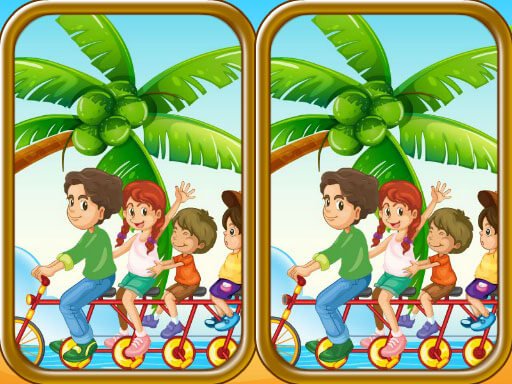 Play Summer Beach Differences Online