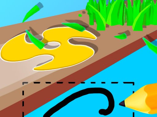 Play Scribble Grass Cutter Online