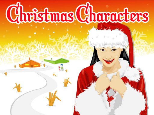 Play Christmas Characters Slide Online