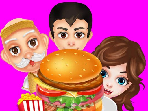 Play Buger Cooking Food Shop	 Online