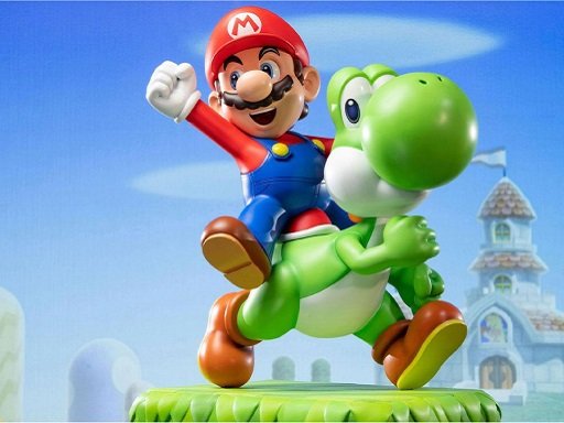 Play Super Mario Riding Defense Online