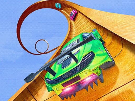 Play Mega Ramp Car Stunt Racing Mania Online