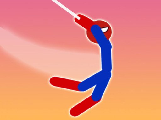 Play Super Hero Flip: Spider Stickman Hook Online