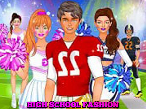 Play High School Fashion And Makeover-College Team  Online