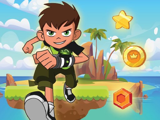 Play Ben 10 Island Run Online