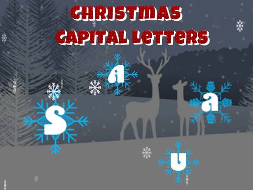 Play Christmas Capital Letters Online