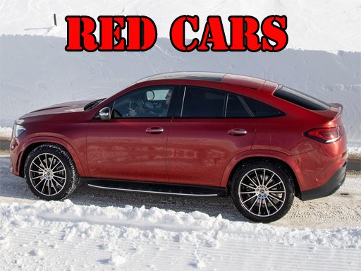 Play Red GLE Coupe Cars Puzzle Online